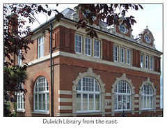 Dulwich Library from the east 13 8 2006