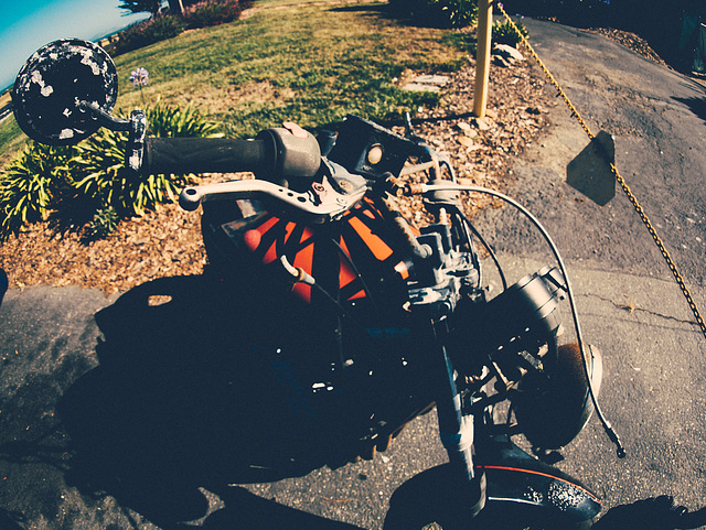 Fisheye Motorcycle