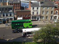 DSCF1675 Buses in Castle Meadow, Norwich - 11 Sep 2015