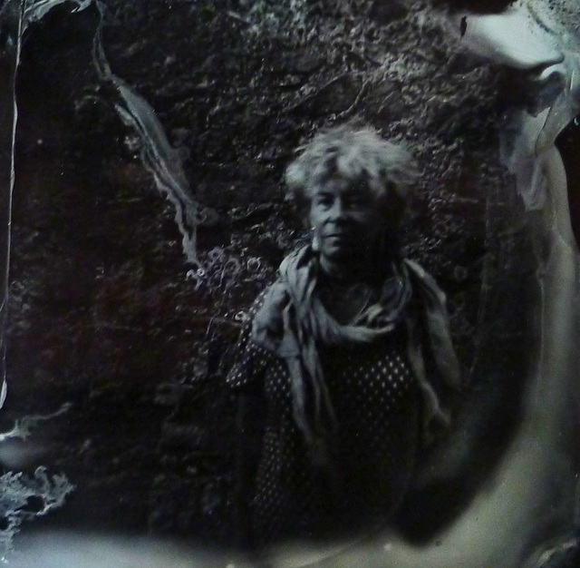 Wet plate photographic image