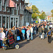 Leidens Ontzet 2015 – Queue for the herring and white bread