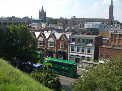 DSCF1673 Konectbus (Go-Ahead) 'Norwich Park and Ride' bus in Castle Meadow - 11 Sep 2015