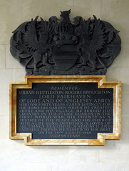 Lode - St James - memorial to 1st Baron Fairhaven 2015-02-02
