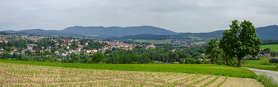 Bad Kötzting, Hoher Bogen im Hintergrund