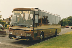 Starlings Coaches XPP 289X in Mildenhall - Jun 1987