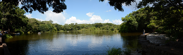 Venezuela, Puerto Ordaz, Laguna el Danto en Parque La Llovizna