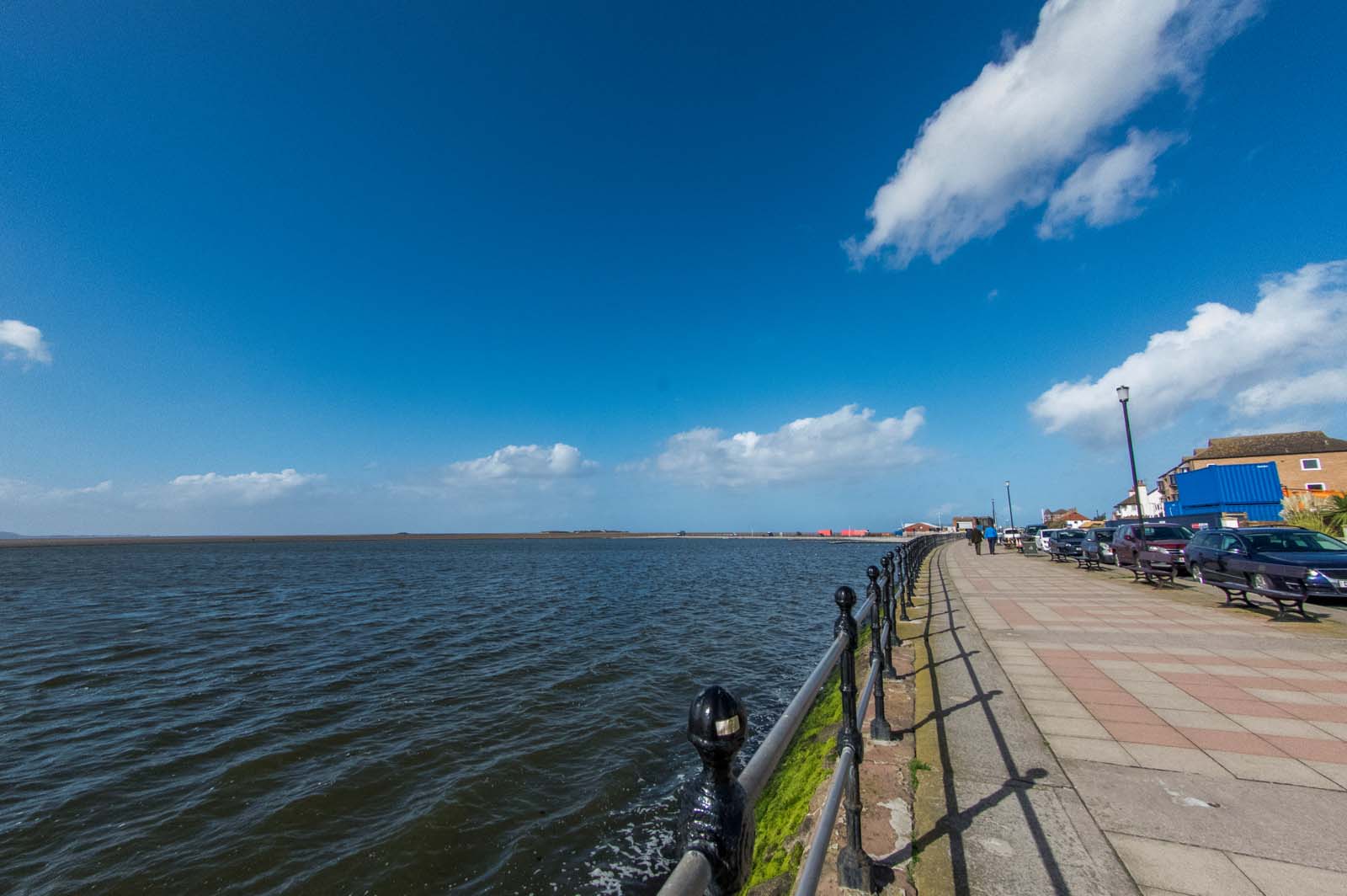 West Kirby prom and the lake