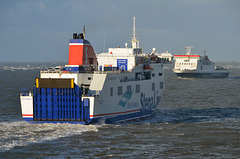 Mersey ferry traffic