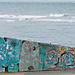Graffitii and waves at Margate