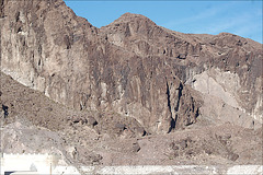 Wall of Hover Dam