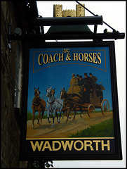 Wadworth Coach & Horses sign