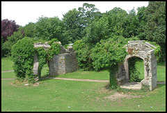 Budshead Manor ruins