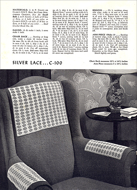 Chair Sets and Runners (2), 1949