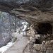 Walnut Canyon National Monument cliff dwellings (1570)