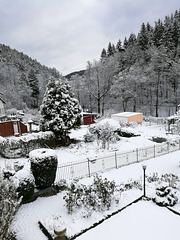 Gräfenthal erlebt zwei Tage Winter