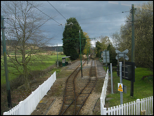 Colyford tramway crossing