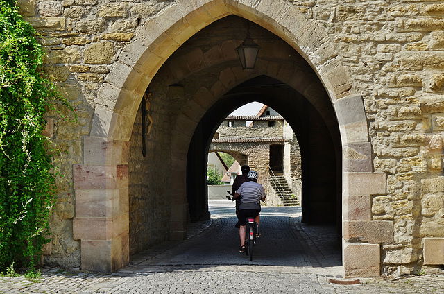 Das Mainbernheimer Tor in Iphofen