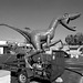 Dinosaur Sculpture at Casa Blanca Restaurant
