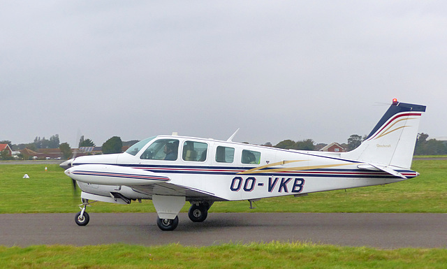 OO-VKB at Solent Airport - 19 October 2021