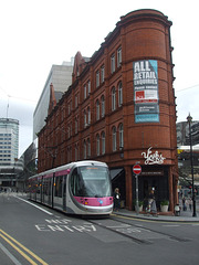 DSCF9488 Midland Metro tram set 20 in Birmingham - 19 Aug 2017