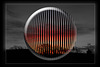 Patterned sphere 03 & Seaford sunrise