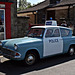 Ford Anglia Police Car used in the TV series Heartbeat at Goathland (Adensfield) 23.july 2019.