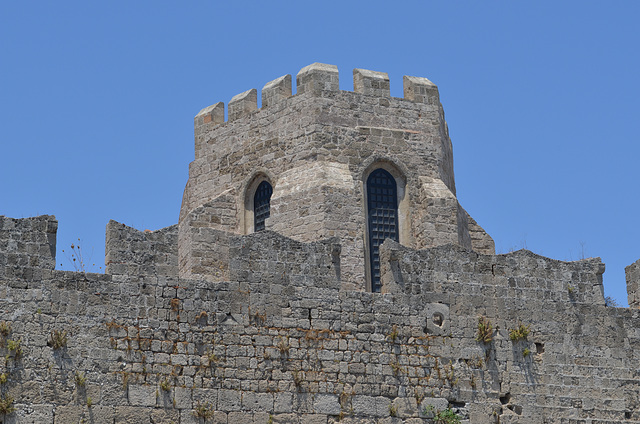 The Fortress of Rhodes, East Wall and Tower