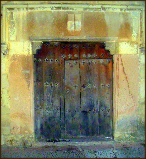 Ancient door.