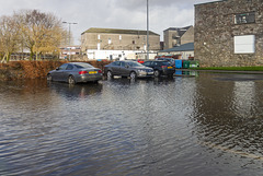 Flood, Dumbarton Quay