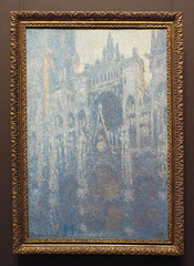 Portal of Rouen Cathedral in Morning Light by Monet in the Getty Center, June 2016