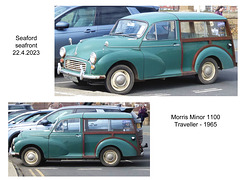 Morris Minor 110 Traveller 1965 Seaford 22 4 2023