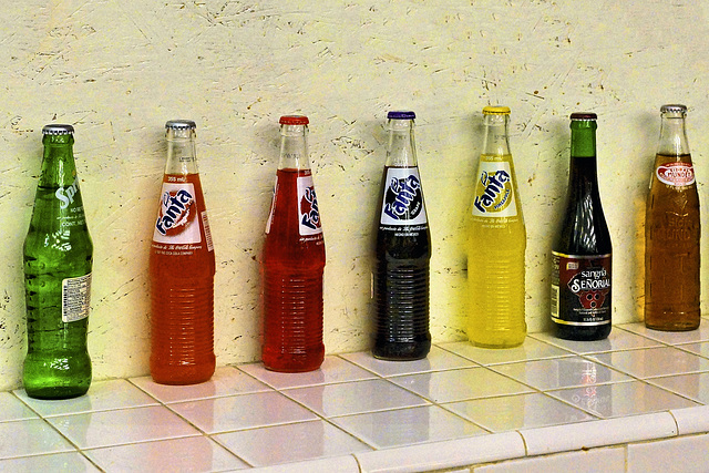 Soda Bottles – Chelsea Market, New York, New York