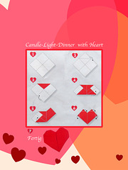 Candle-Light-Dinner with Heart