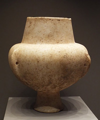 Cycladic Storage Jar with a Pedestal Foot in the Getty Villa, June 2016
