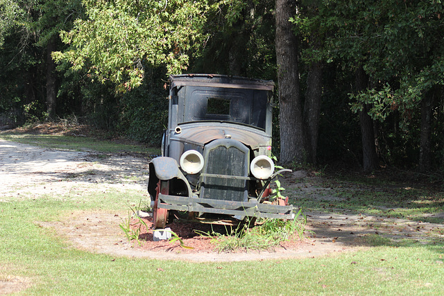 Photo # 2... Here's that Model T...its a show stopper beside a rural road...:)  see # 3