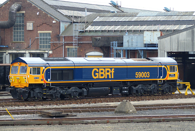 59003 at Eastleigh - 9 May 2016