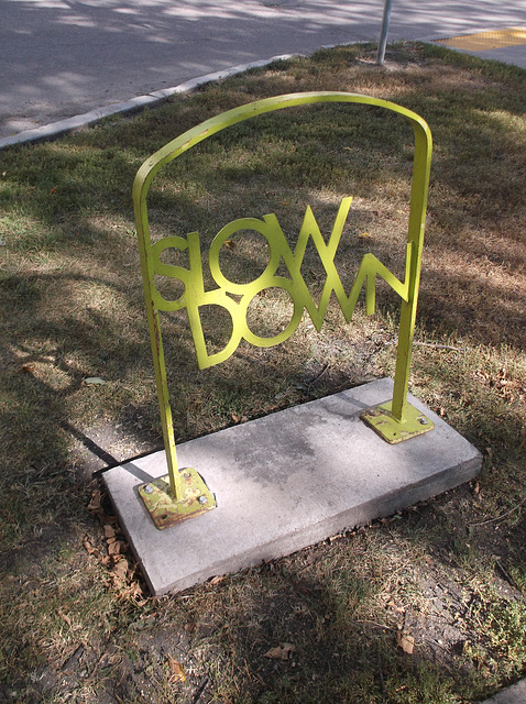 Slow down ....