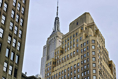 The Empire State Building – Seen from Broadway between 36th and 37th Streets, New York, New York