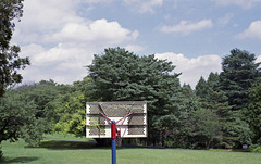 Basketball hoop pole