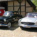 Opel Olympia Rekord, 1951-53 + Mercedes Benz 280 SL