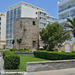 Rhodes-city, Remains of Medival Windmills on Aegean Promenade