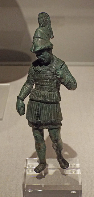 Bronze Statuettte from Dodona of a General and a Diviner in the Metropolitan Museum of Art, June 2016