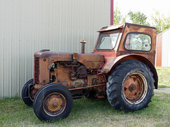 Old tractor at Pioneer Acres