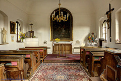 St Clara's Chapel - Inside