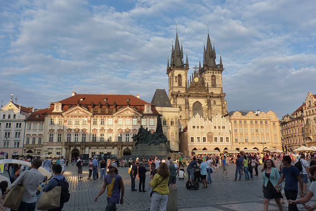 De ensueño ésta bella Plaza de Praga