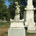 Grave with a Praying Cherub in Greenwood Cemetery, September 2010