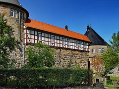 Burg Herzberg, Verbindung Gerichtsturm - Wohnturm