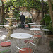 Hotel Flora courtyard