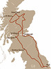 Schottland Route