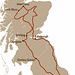 Schottland Route